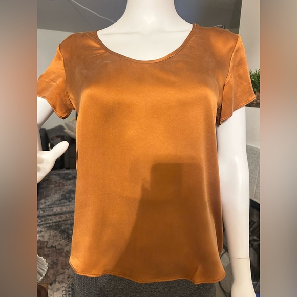 Anthropologie Silk Tee - Picture 1 of 6